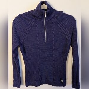 NILS fitted quarter zip up